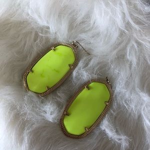 Kendra Scott Neon Yellow Danielle’s